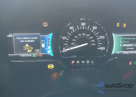 2017 Lincoln Mkz Hybrid Reserve z USA, uszkodzony, nr VIN 3LN6L5MU2HR601512